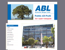 Tablet Screenshot of abl-achern.de